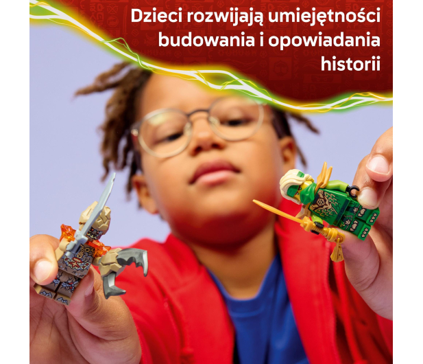 LEGO NINJAGO 71850 Lloyd kontra ziemny potwór na spinnerze - 1473533 - zdjęcie 9